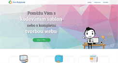 Desktop Screenshot of petrkasparek.cz